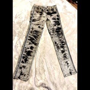 Jordache Tye died rockstar jeans Girls sz 14 like new worn 2x for pictures
